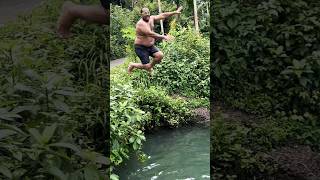 120 kl ന്റെ മൊതലാണ് ചാടുന്നത്shorts swimming [upl. by Earlene77]