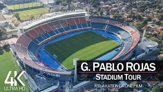 【4K】🇵🇾 Estadio General Pablo Rojas from Above 🔥 PARAGUAY 2021 🔥 Club Cerro Porteño [upl. by Ettenad859]