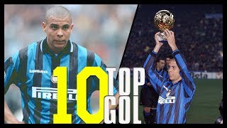 I 10 Gol più belli di Ronaldo con la maglia dellInter in Serie A [upl. by Litman]