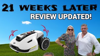 Mammotion Yuka robotic lawnmower  Updated review [upl. by Anivek790]