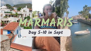 Marmaris in September 🌞⛈️ Içmeler Boat Trip amp more 💷🛥️🍲 [upl. by Nydia]