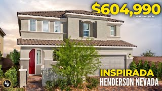 INSIDE A Stunning New HENDERSON NV Home For Sale In Inspirada With Luxury Upgrades By kb Homes [upl. by Norahs833]