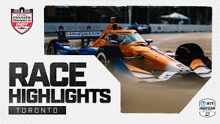 Race Highlights  2024 Ontario Honda Dealers Indy Toronto  INDYCAR SERIES [upl. by Latisha748]