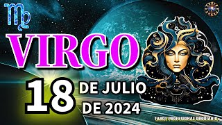 Horóscopo de Hoy  Virgo  18 de Julio de 2024 Amor  Dinero  Salud Virgohoy [upl. by Kristo973]