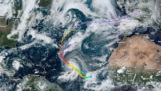 Dépression Kirk  Soyez vigilants et prudent  Faites attention ⚠️ [upl. by Ermengarde193]