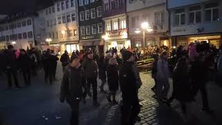 Ravensburg Demonstration 28022022 spaziergang [upl. by Carnahan]