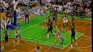 Drazen Petrovic Highlights Portland  Boston Mar7 1990 [upl. by Miarfe]