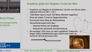 Elementare Geometrie – Euklidische Geometrie 23102019 [upl. by Amaerd382]