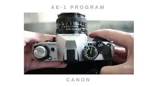 Canon AE 1Program How to Use a SLR Film Camera 如何使用底片單眼相機 [upl. by Ciaphus]