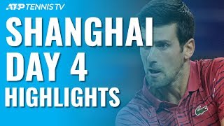 Djokovic Eases Past Shapovalov Zverev Tsitsipas Thiem Progress  Shanghai 2019 Day 4 Highlights [upl. by Zinn]