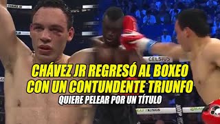 Julio César Chávez Jr DERROTÓ a Uriah Hall [upl. by Briny]