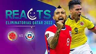 COLOMBIA vs CHILE  Clasificatorias Qatar 2022 🔴 EN VIVO [upl. by Tema]