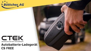 Autobatterie Ladegerät CTEK CS FREE [upl. by Teplica826]