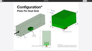 Conjugate heat transfer plate fin heat sink with Salome OpenFOAM and Paraview [upl. by Arthur]