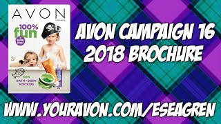 Avon Campaign 16 2018 Brochure [upl. by Peirsen]