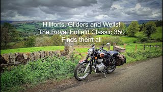 Hill Forts Gliders and Wells the Royal Enfield Classic 350 Finds them all [upl. by Riatsila]