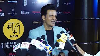 Manoj Bajpayee amp Others Promoting Their Movie Despatch At MAMI Film Festival 2024 [upl. by Eileme]