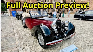 Auction Preview of Gooding amp Cos Hampton Court Palace Concours dElegance 2024 Auction [upl. by Rance498]