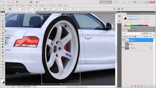 FELGEN WECHSELN  Photoshop Tutorial German  Deutsch [upl. by Raddy623]