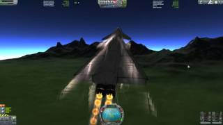 KSP AtmosphereAutopilot FlyByWire flight [upl. by Ahsi]