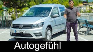 Volkswagen Caddy TGI FULL REVIEW new VW CNG Erdgas Facelift neu  Autogefühl [upl. by Drawoh]