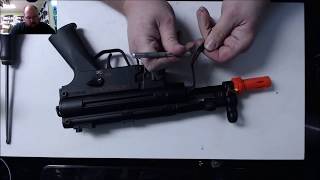 HK MP5K Airsoft Disassembly and Rebuild [upl. by Younger]