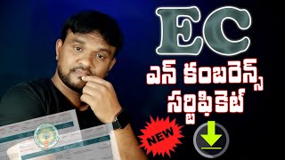 How to Download EC Encumbrance Certificate Online in Telugu 2024  Download EC in IGRS [upl. by Navada506]