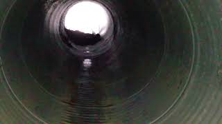 JNW CULVERTJETTING NOZZLE  FANSPRAY FLUSHER type in 30inch Culvert [upl. by Eido473]