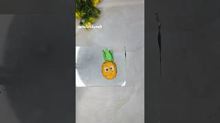 Easy kids craft shorts trending viralvideo youtubeshorts kids reels fruits funny ytshorts [upl. by Chadburn]