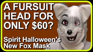 Spirit Halloweens Fox Fursona Mask [upl. by Fischer]