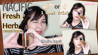 UNBOXING  REVIEW  NACIFIC FRESH HERB ORIGIN SERUM  OK kaya sa one week na gamitan  PH  micaow [upl. by Vasileior]