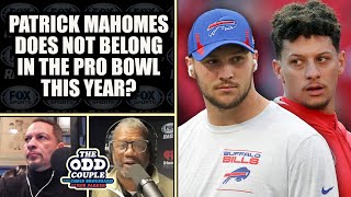 Rob Parker  Patrick Mahomes Doesnt Belong in the Pro Bowl Josh Allen Was Snubbed [upl. by Namqul285]