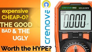 CRENOVA 890Z Multimeter Review amp Teardown [upl. by Dola]