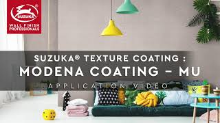 SUZUKA® TEXTURED COATING  MODENA COATING MU [upl. by Chandra]