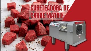 CUBETEADORA DE CARNES MATRIX [upl. by Nosnek]