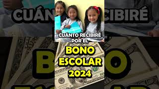 Bono Escolar 2024 para el mes de marzo [upl. by Mandy]