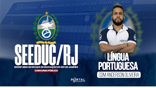 CONCURSO SEEDUC RJ LÍNGUA PORTUGUESA [upl. by Alliuqaj]