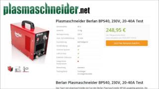 Erfahrungen Plasmaschneider Berlan BPS40 im Test [upl. by Nelrac]