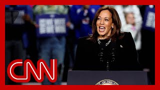 How Kamala Harris is spending the night before Election Day [upl. by Norit124]