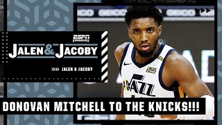 A Donovan Mitchell trade to the Knicks will be done before next season 🤝  Jalen  Jalen amp Jacoby [upl. by Morlee]