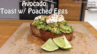 Avocado Toast with Sous Vide Egg [upl. by Nebur223]