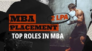 MBA Summer Placements  High Package Roles  Top Placements and Packages [upl. by Treblig297]