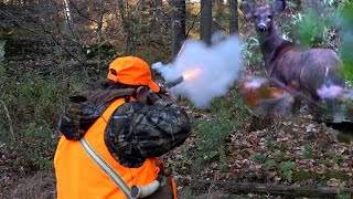 Deer Hunting the Early Pennsylvania Muzzleloader Season 2022 Hunting with a 270 YEAR OLD FLINTLOCK [upl. by Drabeck729]