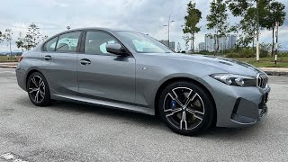 2023 BMW 330i M Sport StartUp and Full Vehicle Tour [upl. by Ardnaek]