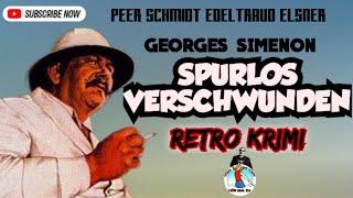 SPURLOS VERSCHWUNDEN krimihörspiel retro Georges Simenon hörspiel 1968 [upl. by Homer826]