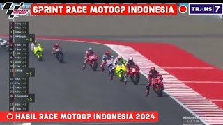 Motogp sprintRace Highlights  Indonesian GP 2024 [upl. by Johannah988]