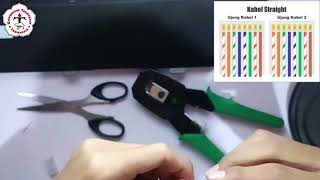 Tutorial Perakitan Kabel LAN [upl. by Joan]