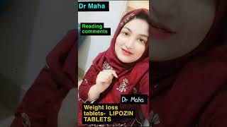 Lipozin weight loss reviews Nutrifactor weight loss Reading comments Dr Maha [upl. by Tilda]