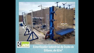 Fabricación e instalación de un esterilizador industrial de Óxido de Etileno [upl. by Suter935]