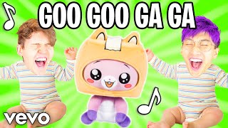 GOO GOO GA GA SONG 🎵 DELETED LANKYBOX MUSIC VIDEO [upl. by Omissam600]